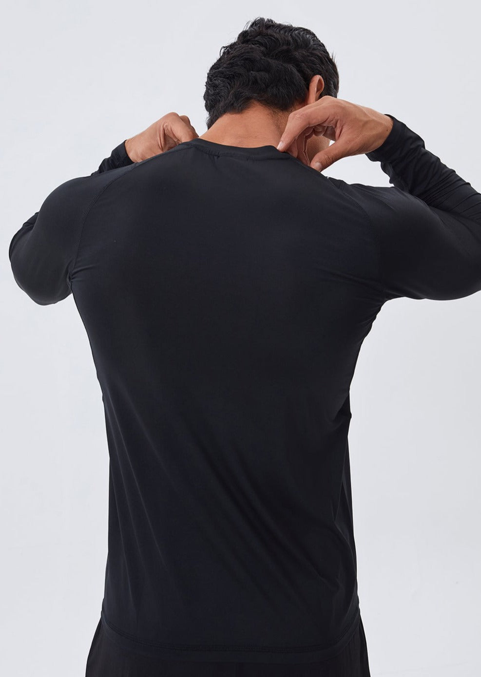 ◇DNSR◇ Crucial long sleeve black SP24_R_CORE_X_JERSEY_40000-
