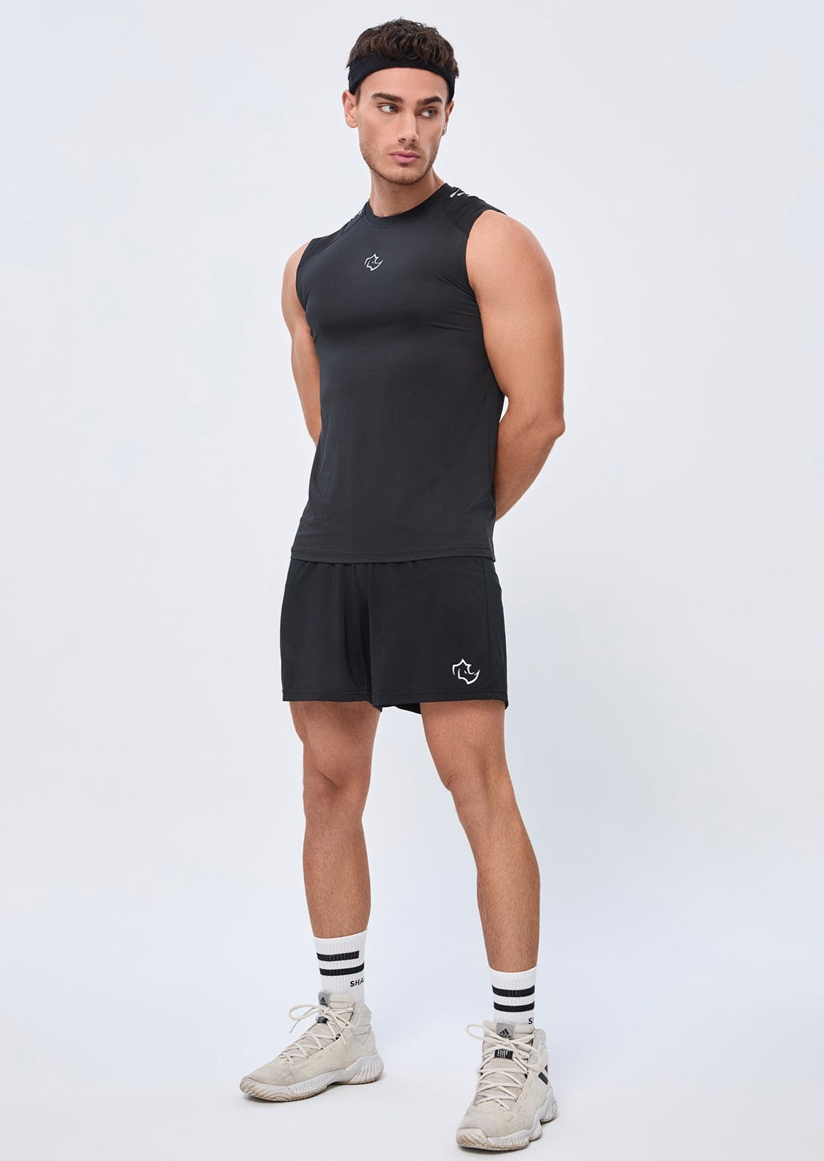COMPRESSION FIT Tank CORE TANK - MIDNIGHT BLACK