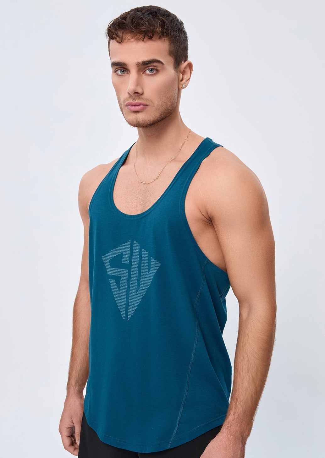 LOOSE FIT Tshirts SW STRINGER - MOROCCAN BLUE