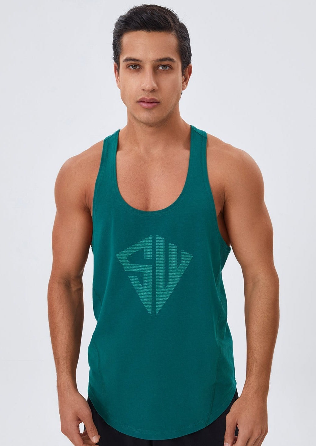 LOOSE FIT Tshirts SW STRINGER - STORMY GREEN