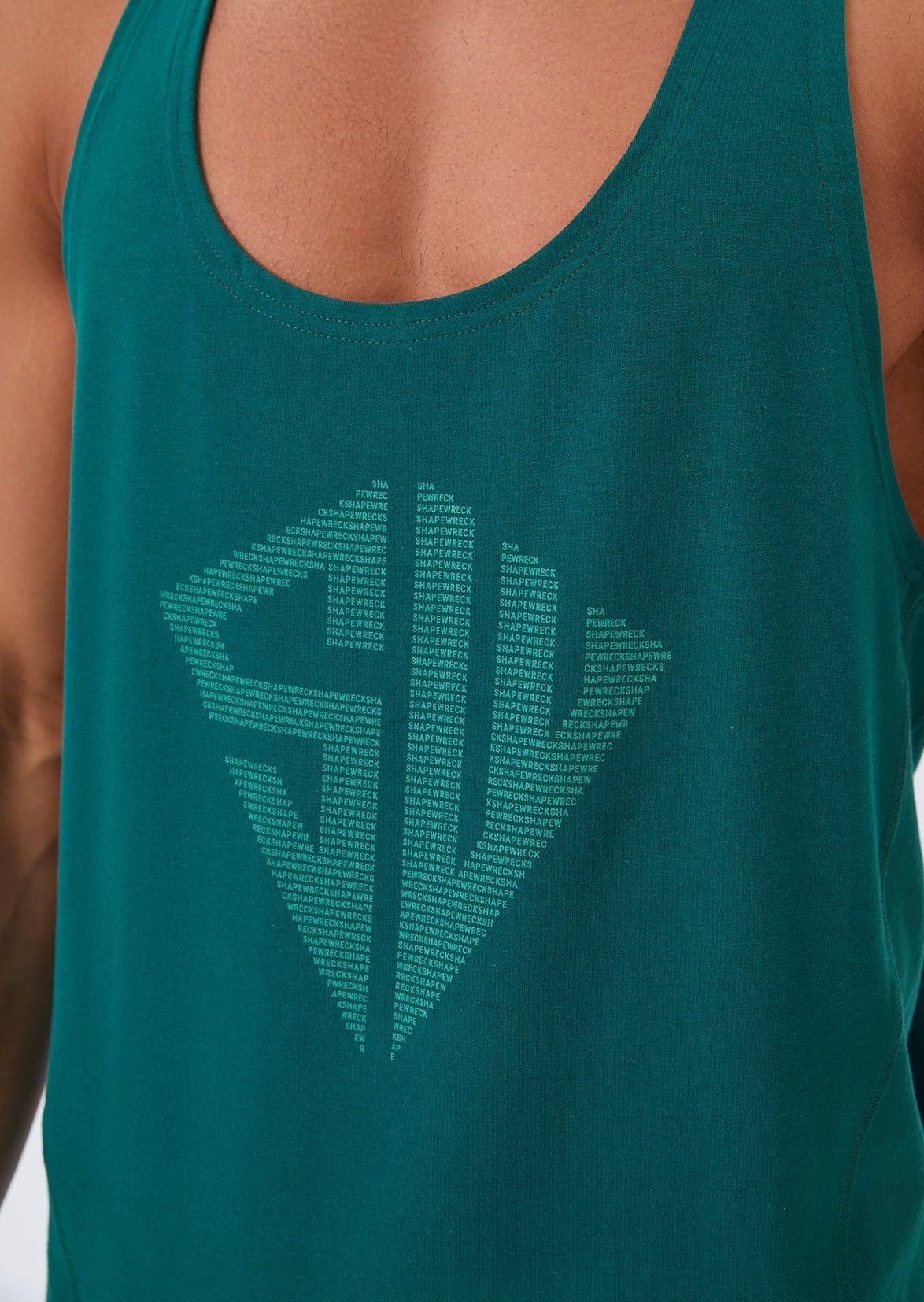 LOOSE FIT Tshirts SW STRINGER - STORMY GREEN