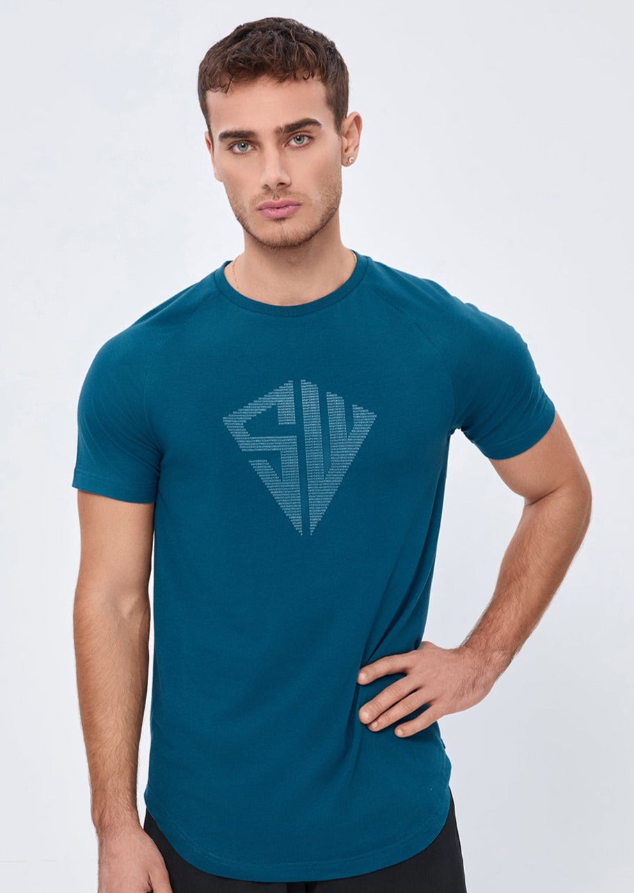 LOOSE FIT Tshirts SW TEE - MOROCCAN BLUE