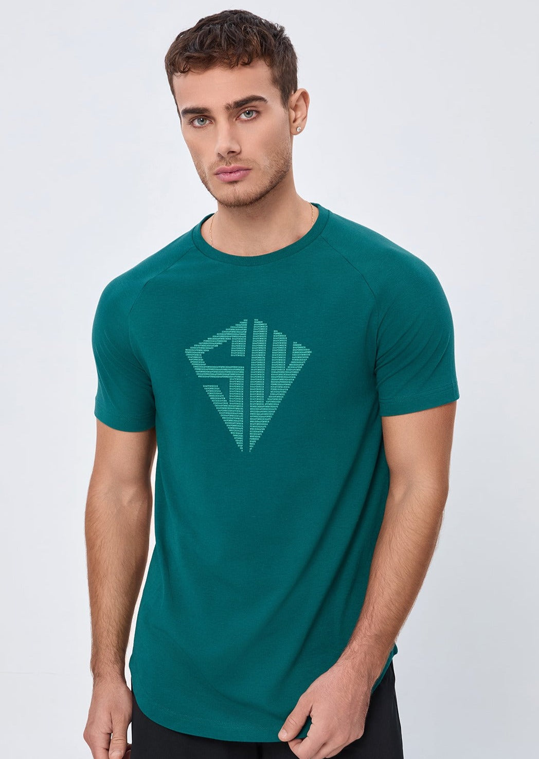 LOOSE FIT Tshirts SW TEE - STORMY GREEN