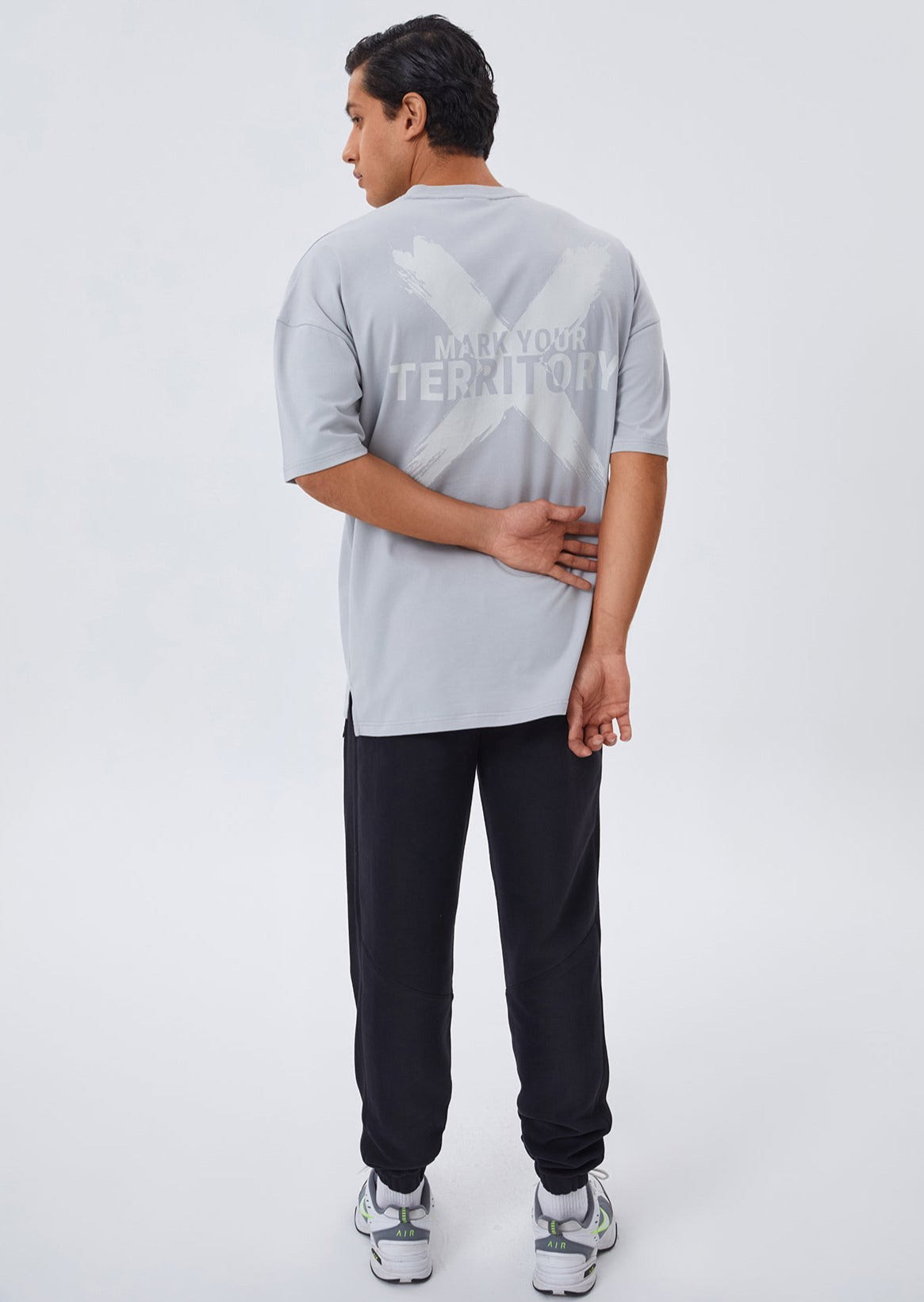 OVERSIZED FIT Oversize Tshirts X OVERSIZED TEE - MIST GREY