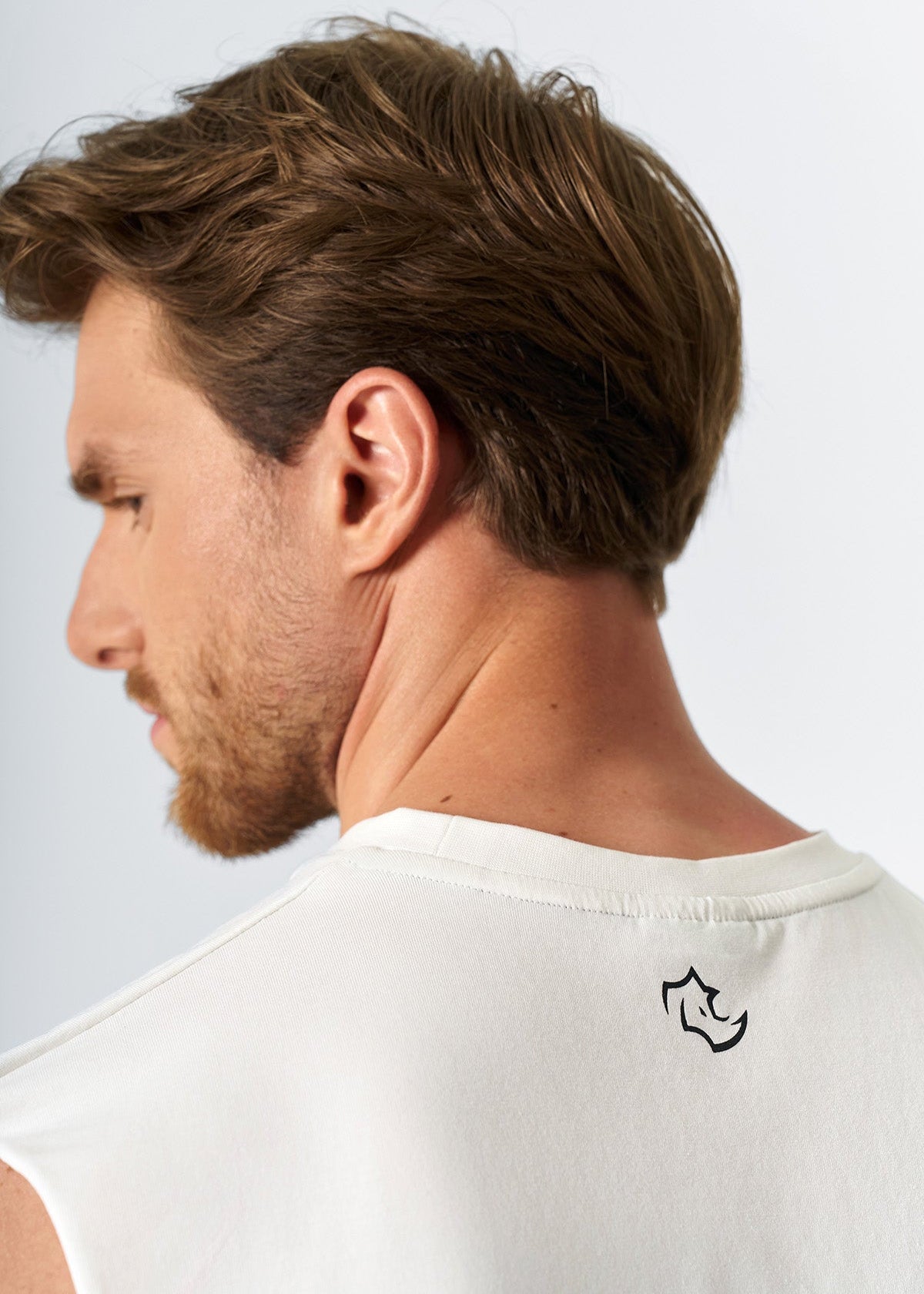 RELAXED FIT Tank ICONIC RHINO TANK -  LE BLANC