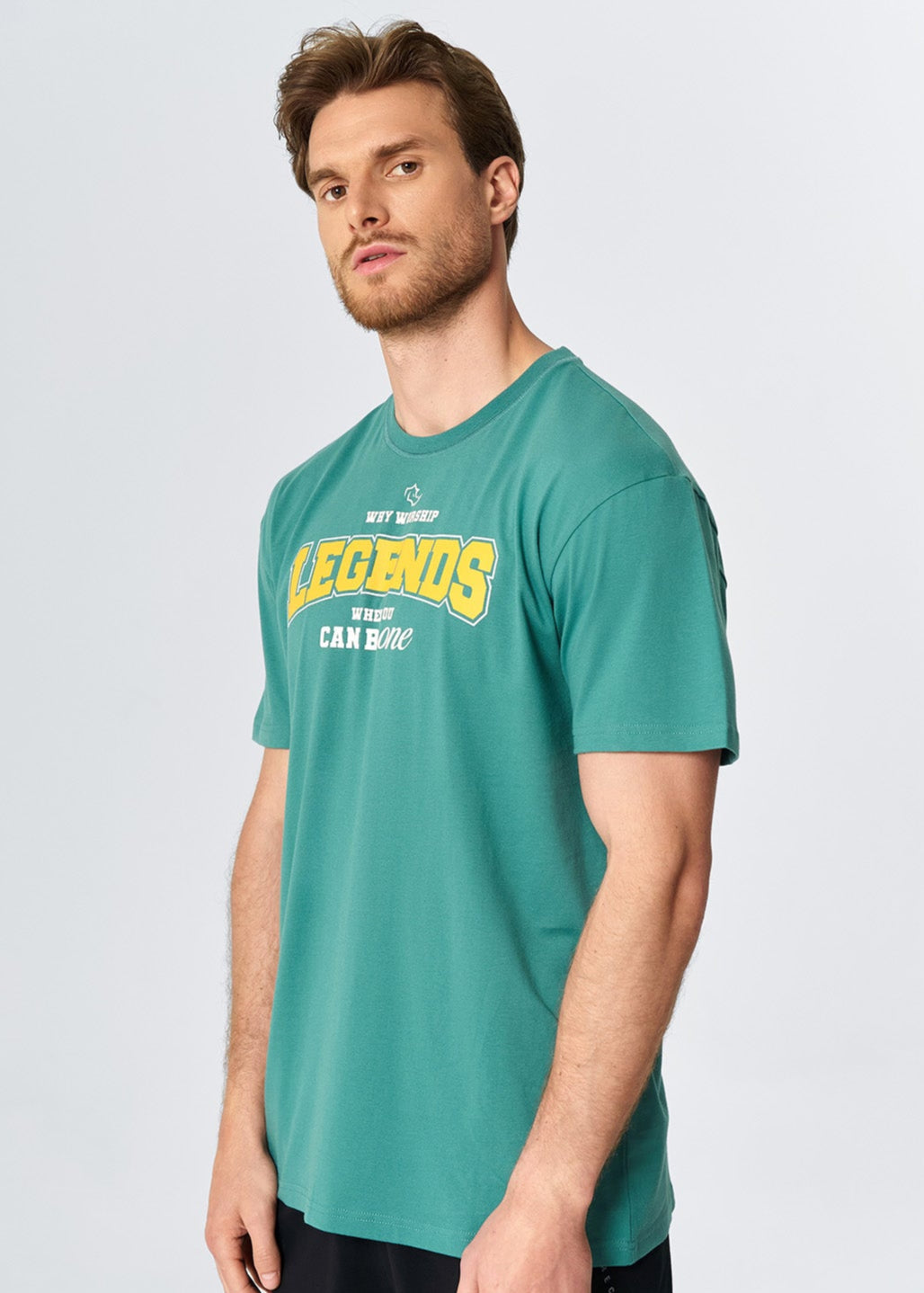 RELAXED FIT Tshirts LEGENDS TEE - BRITISH GREEN