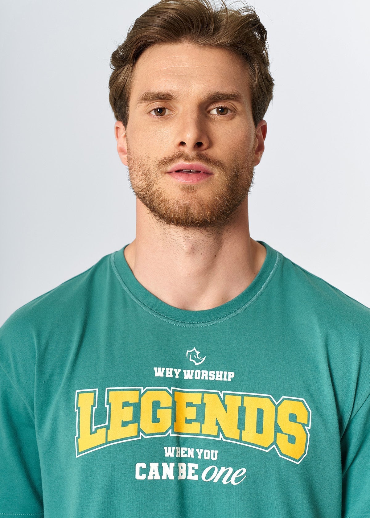 RELAXED FIT Tshirts LEGENDS TEE - BRITISH GREEN