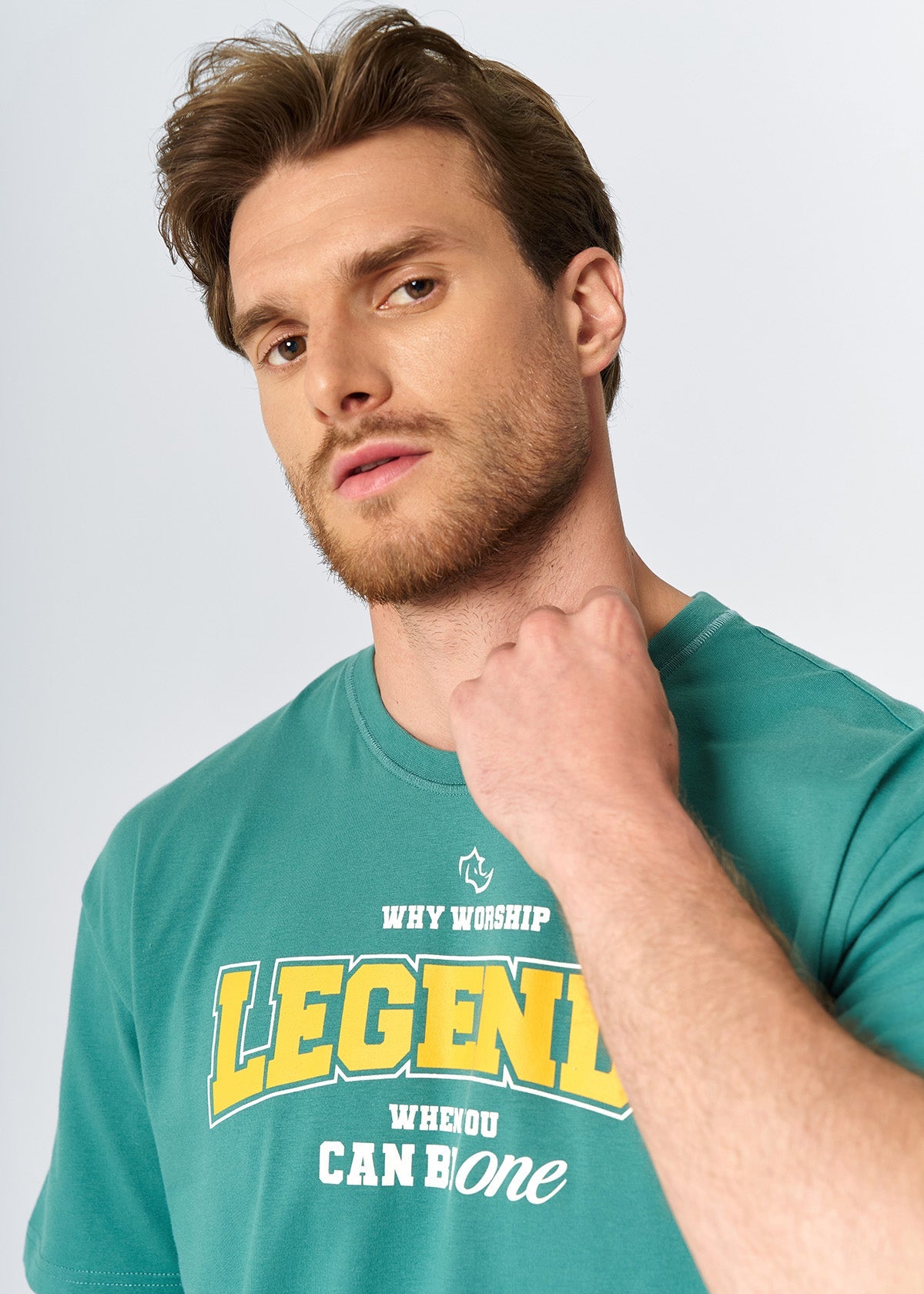 RELAXED FIT Tshirts LEGENDS TEE - BRITISH GREEN