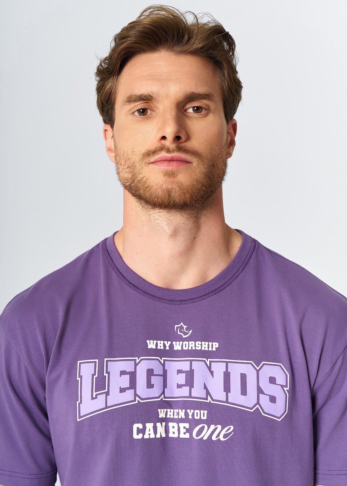 RELAXED FIT Tshirts LEGENDS TEE - HEAVY MAUVE