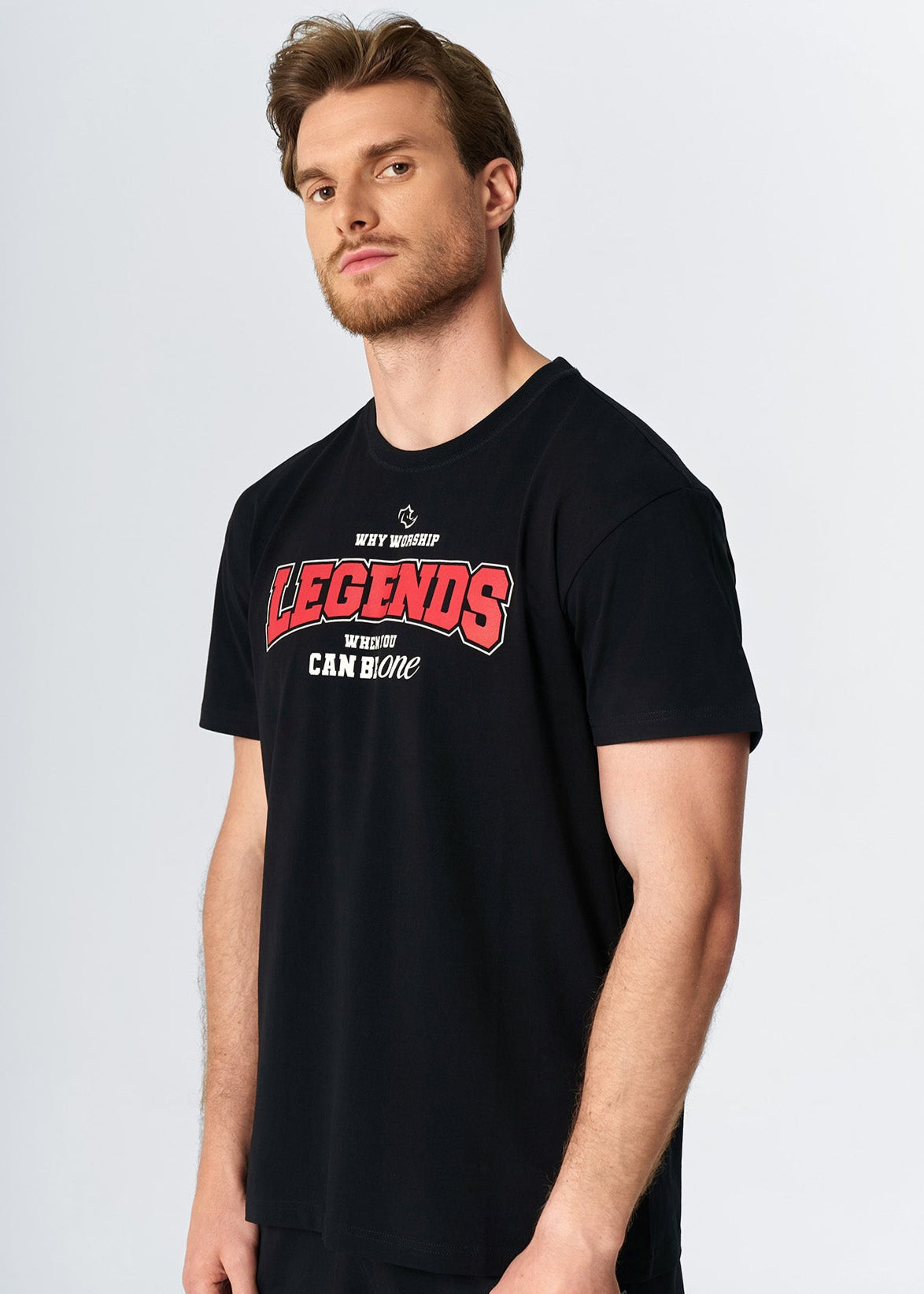 RELAXED FIT Tshirts LEGENDS TEE - MIDNIGHT BLACK