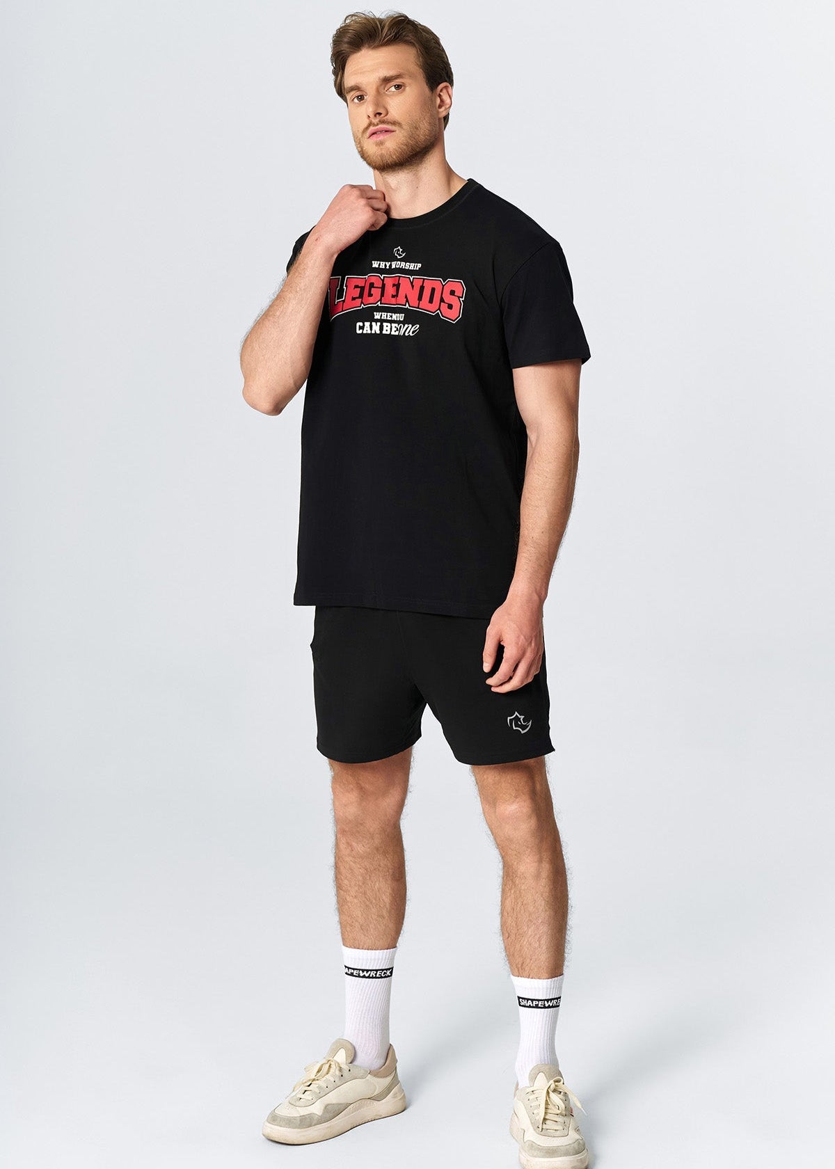 RELAXED FIT Tshirts LEGENDS TEE - MIDNIGHT BLACK