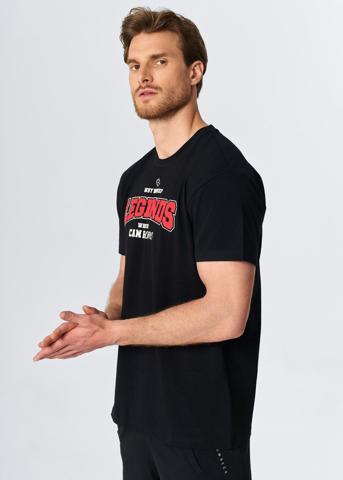 RELAXED FIT Tshirts LEGENDS TEE - MIDNIGHT BLACK