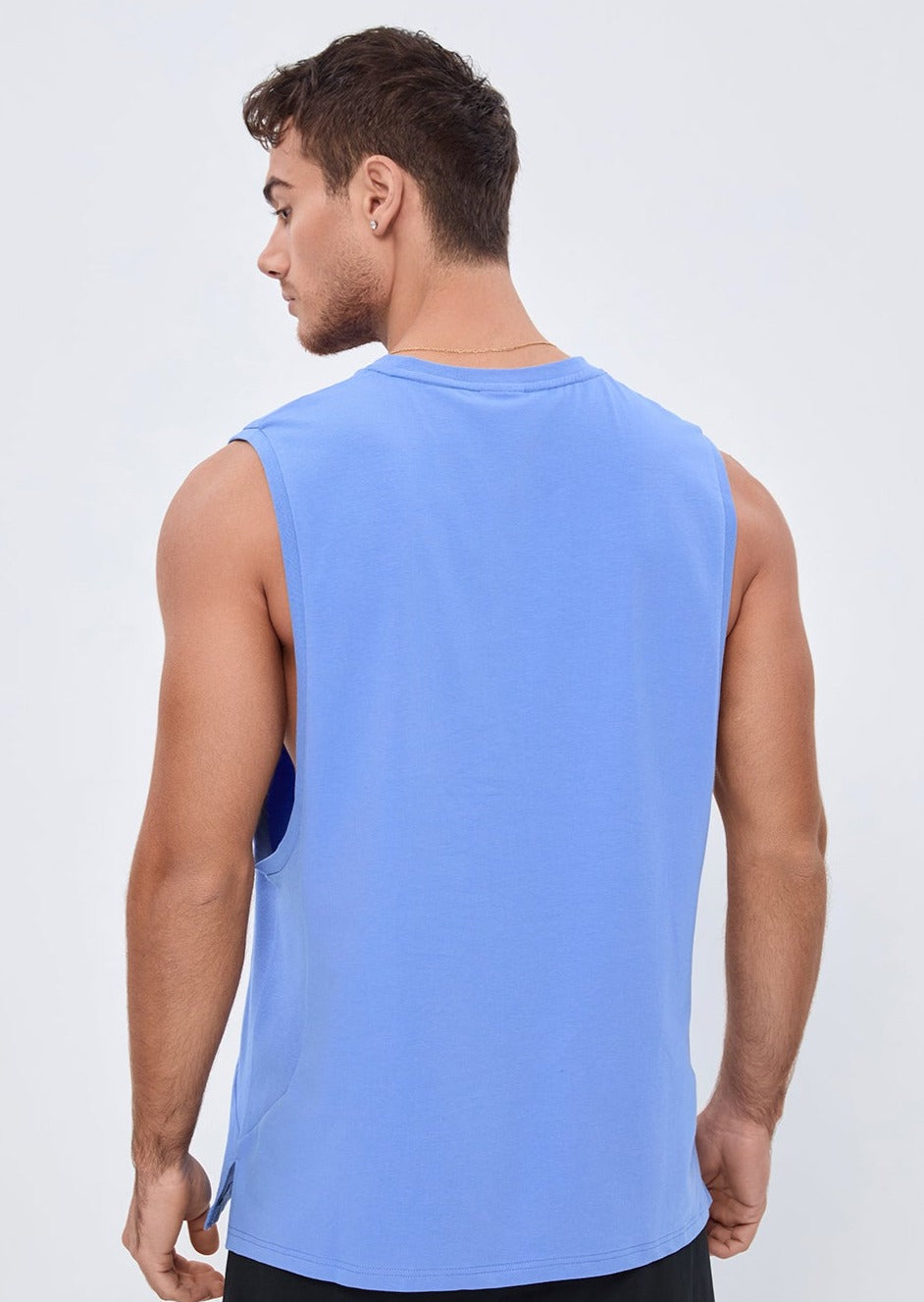 SLIM FIT Tank WRECK TANK - PERSIAN BLUE