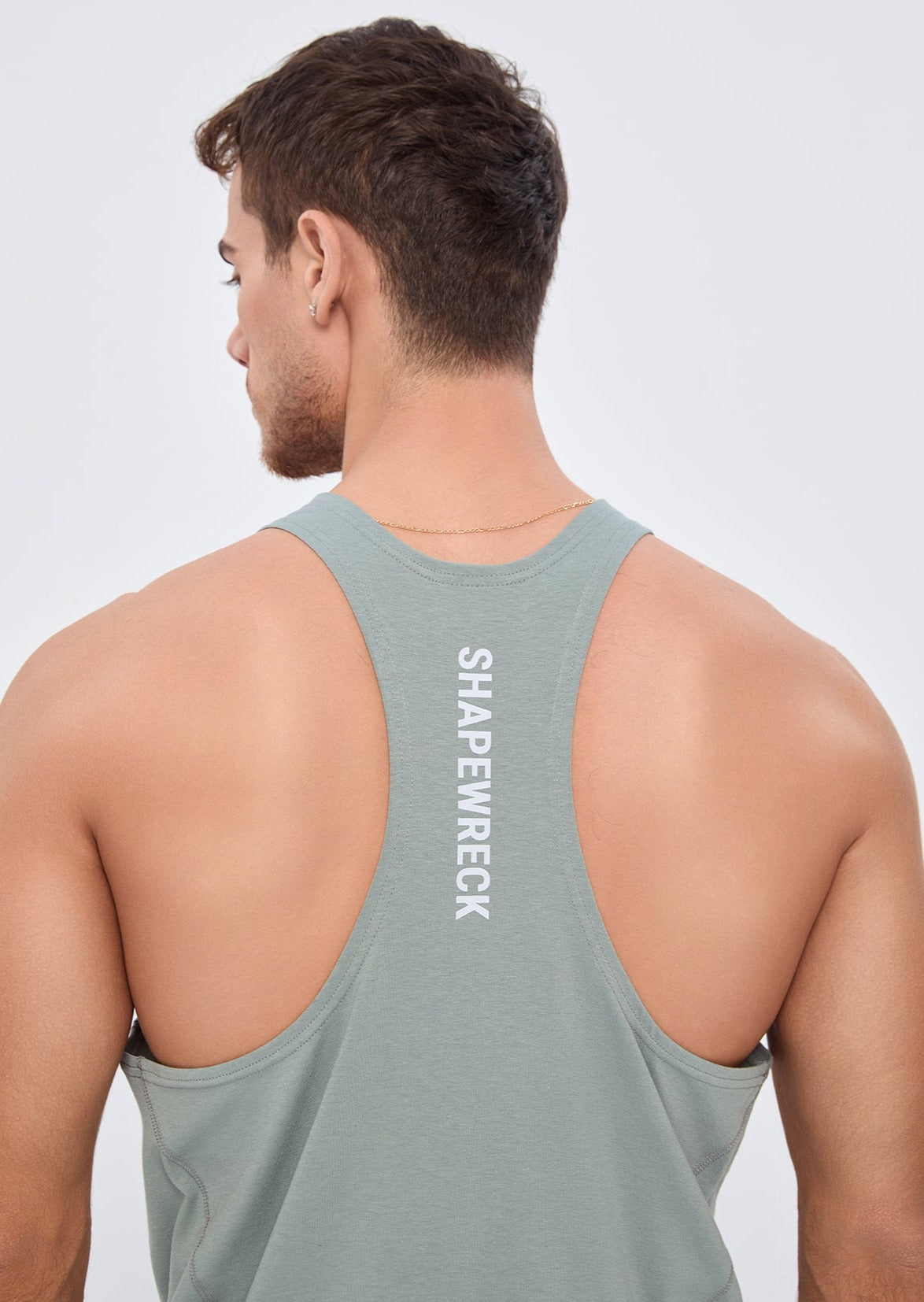 SLIM FIT Tshirts SW STRINGER - MOON GREY