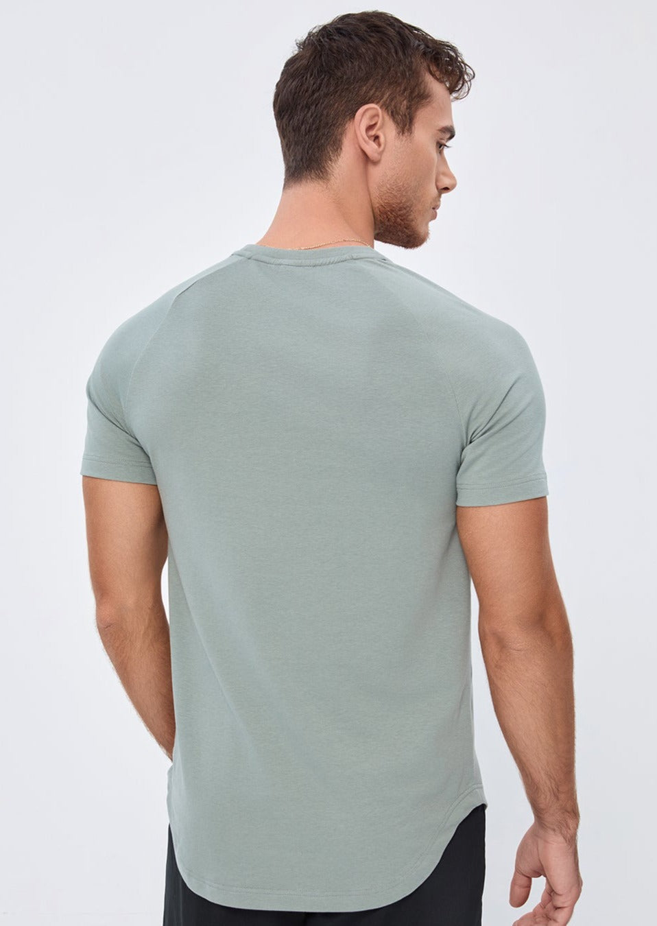 SLIM FIT Tshirts SW TEE - MOON GREY