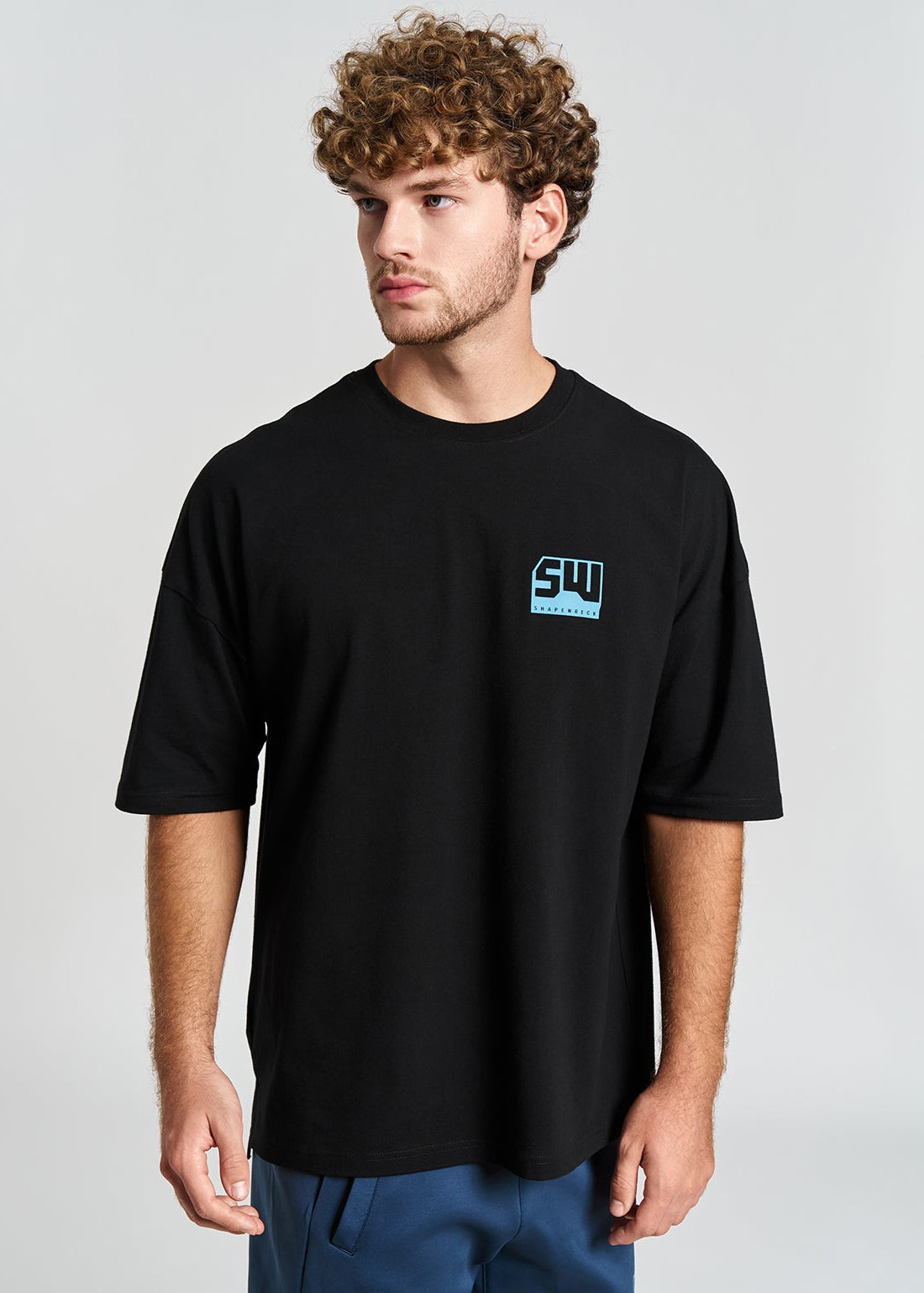 WRECK THE WORLD OVERSIZED TEE