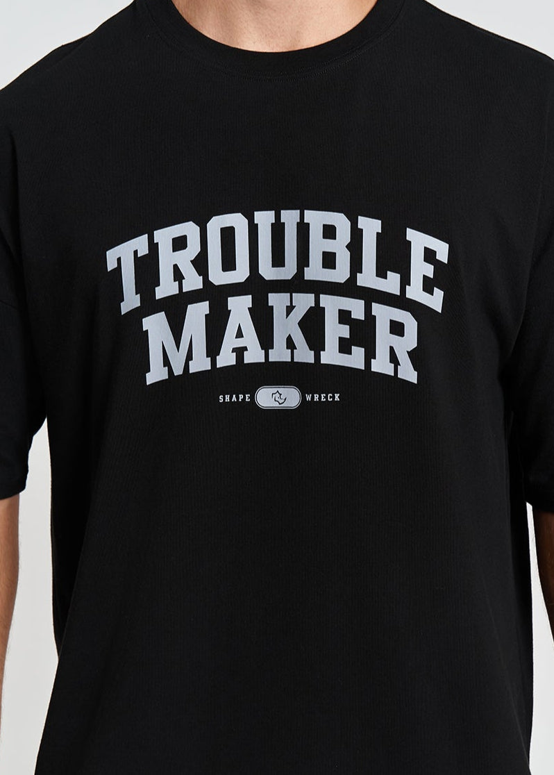 TROUBLE MAKER OVERSIZED TEE