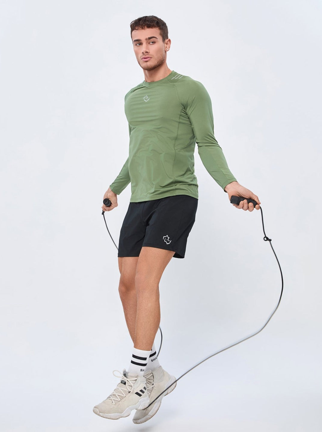 CORE LONG SLEEVE - SAGE GREEN – SHAPEWRECK