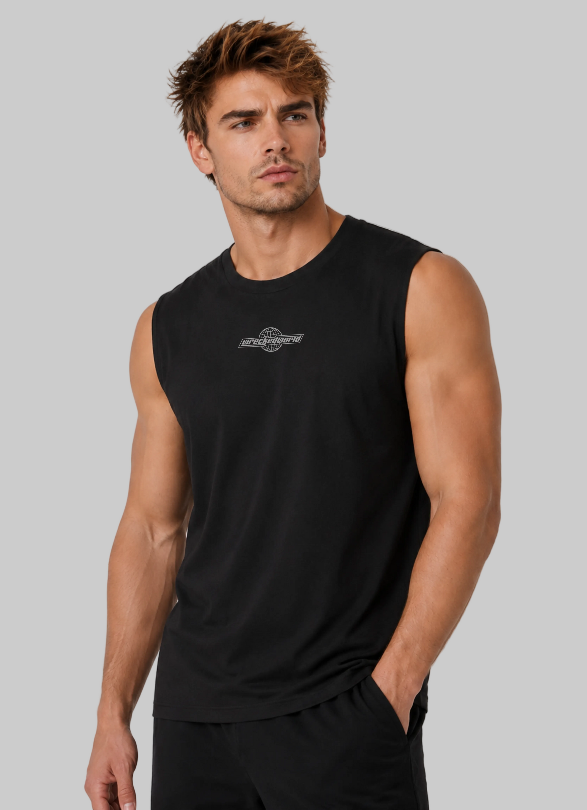 WRECKED WORLD TANK - BLACK