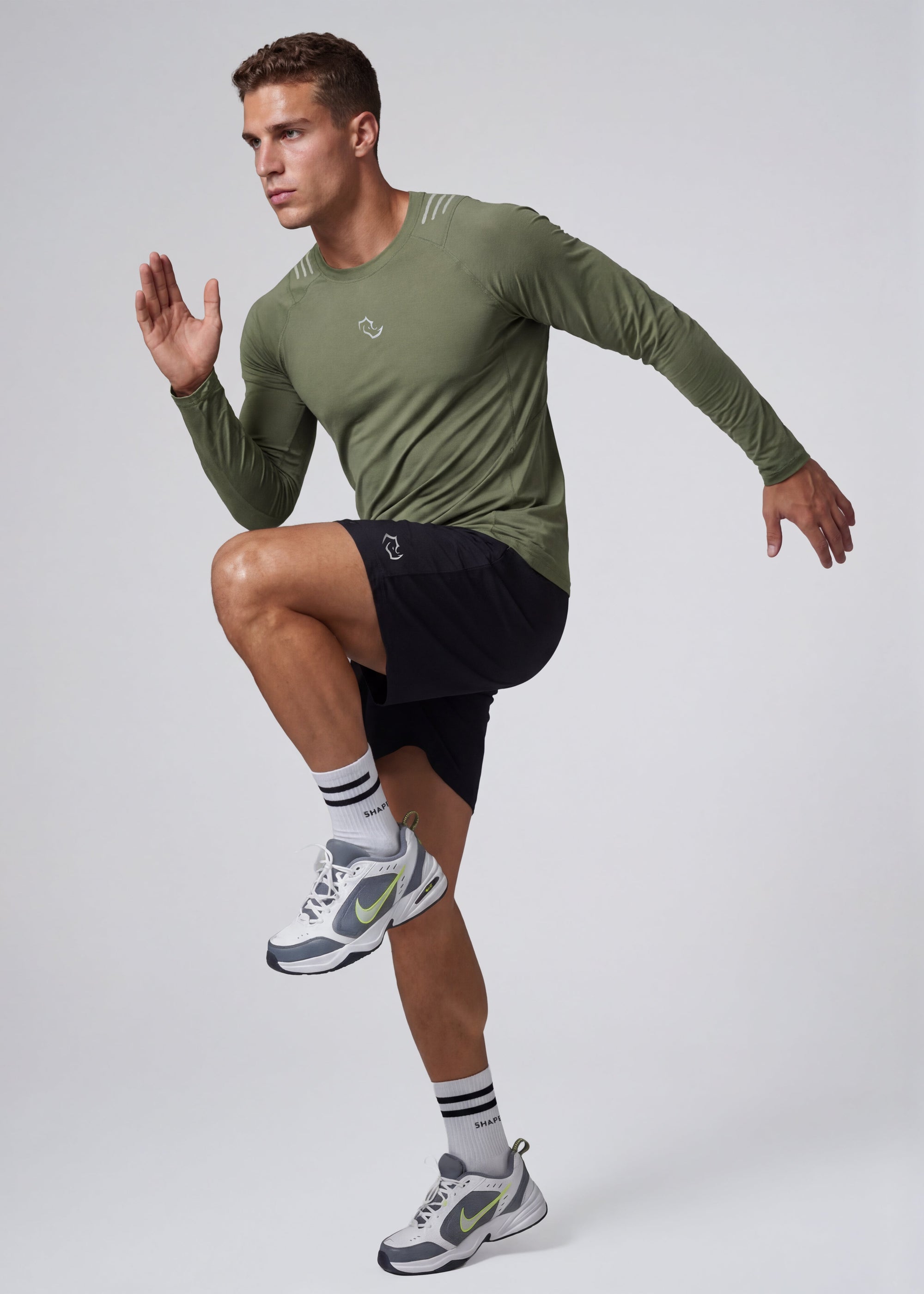 CORE LONG SLEEVE - SAGE GREEN