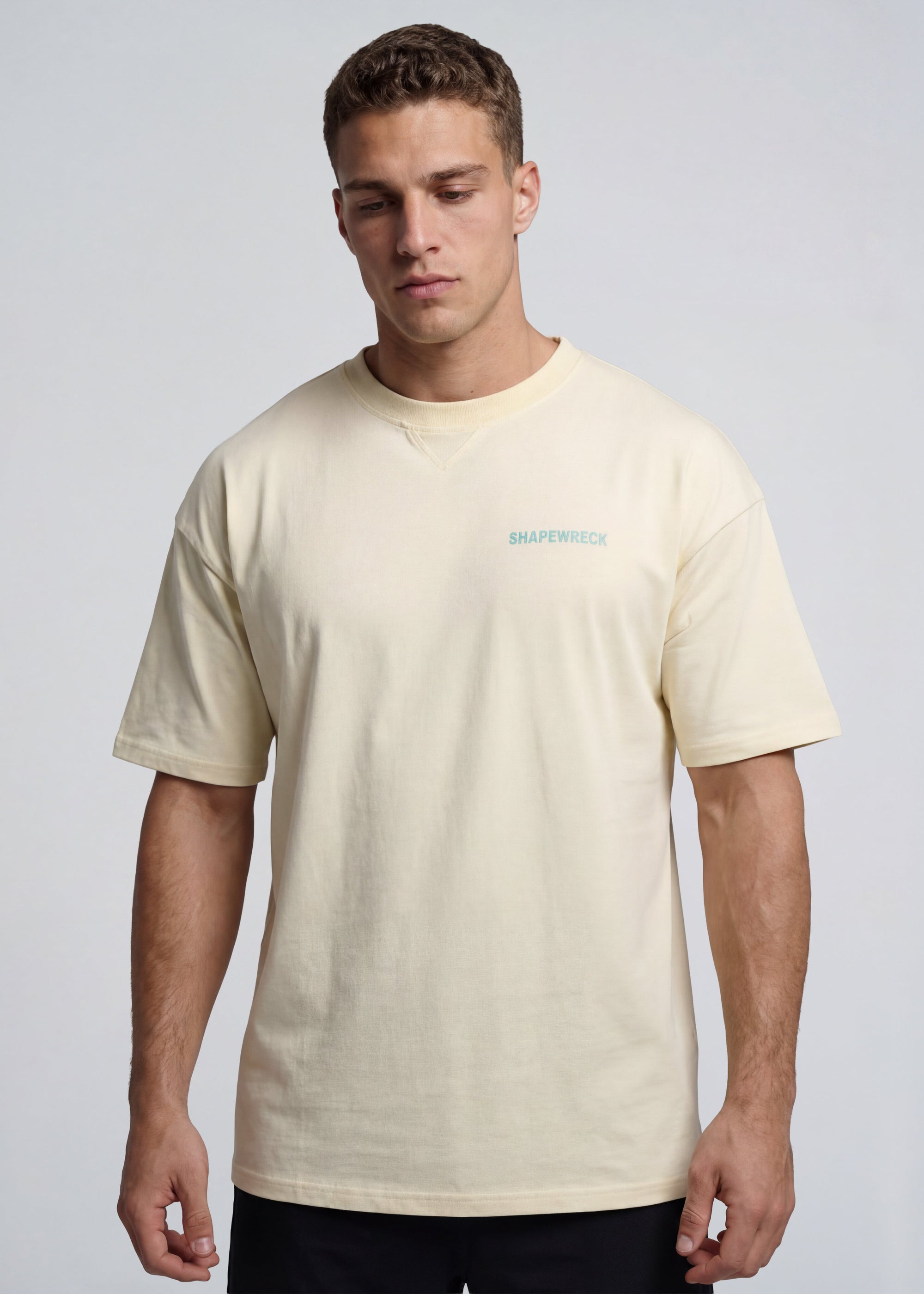 X OVERSIZED TEE - TRANSPARENT YELLOW
